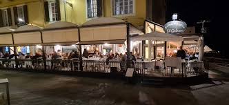 Il Ristorante El Galeon ad Alassio, affacciato sul mare